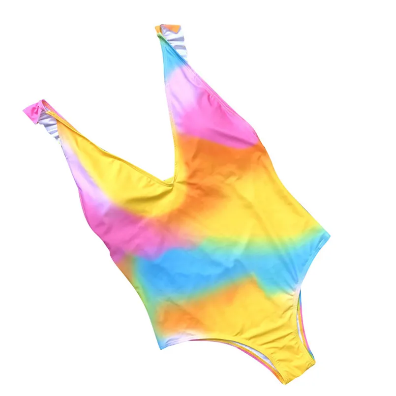 Сексуальный Женский Цельный боди с принтом бюстгальтер открытыми плечами и