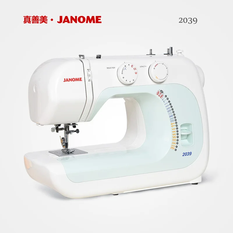 Бытовая многофункциональная швейная машина JANOME 2039 12 стежков сделано в