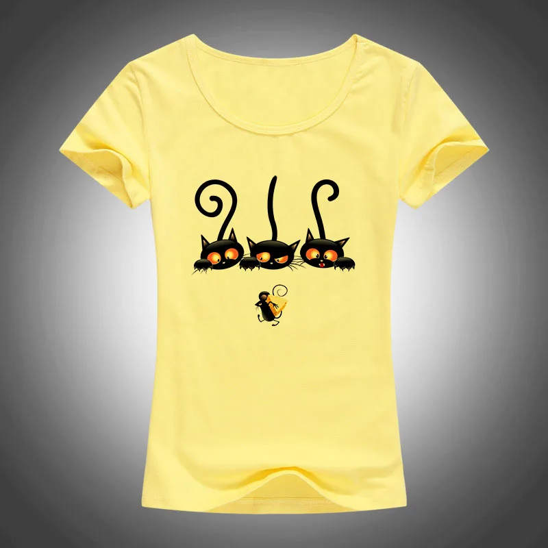 Женская футболка с короткими рукавами и круглым вырезом хипстерская рисунком