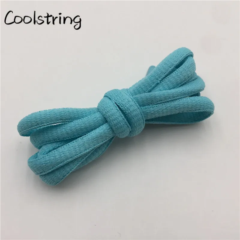Coolstring Cool 6 мм ширина модные спортивные овальные шнурки кроссовки Ropelaces однотонные баскетбольные шнурки идеальные шнурки для обуви