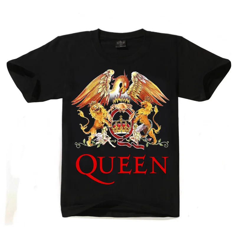 Мужская футболка с принтом рок группы QUEEN Повседневная хлопковая в подарок парню