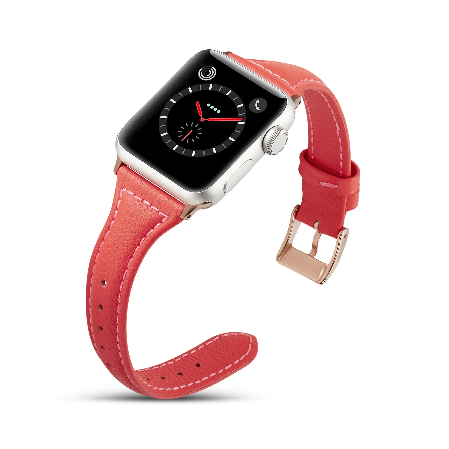 Кожаный ремешок для Apple Watch 38 мм 40 мм 42 мм 44 мм, Apple сменный ремешок для наручных часов Ремешок Браслет для iwatch Series 4 3 2 1