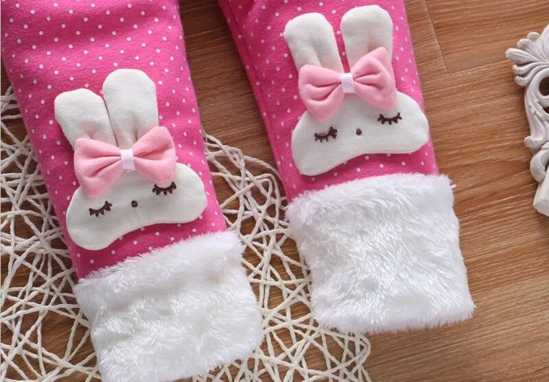 BibiCola/теплые штаны для девочек 2020 г. Повседневные зимние малышей плотные теплые