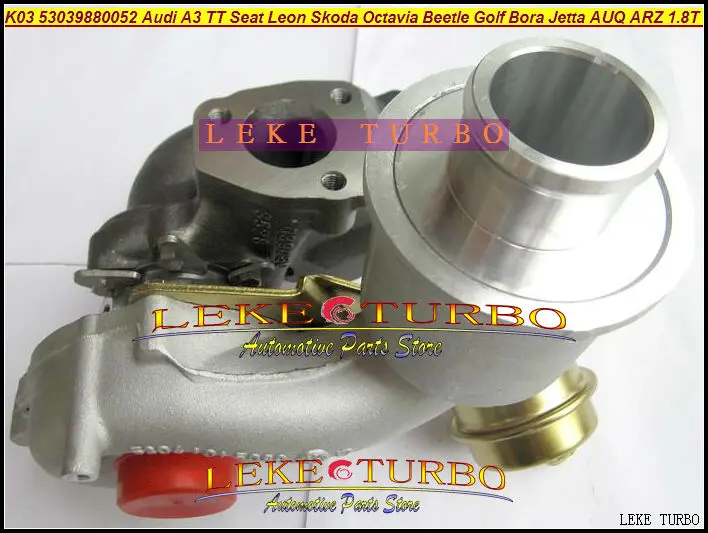 Бесплатная доставка K03 53039880052 турбо 53039700052 для Audi A3 TT SEAT Leon SKODA Octavia VW Beetle Golf Bora Jetta AUQ
