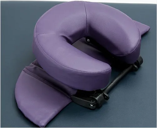 Purple Домашний массажный набор-Делюкс регулируемый подголовник и подушка для лица/дом и массаж для семьи красота Колыбель отдых коврик для стола и стола - Цвет: Purple