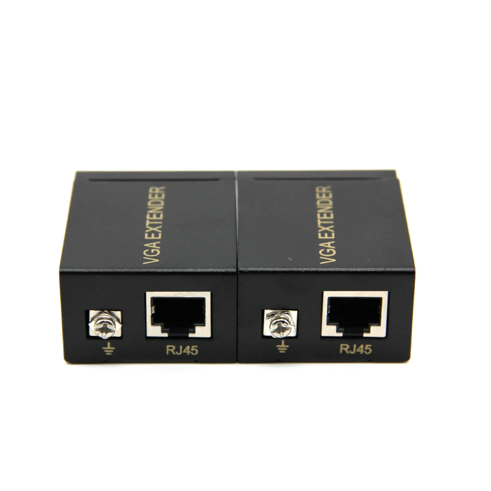 Горячая Распродажа сетевой кабель RJ45 Cat 5e/6 60 м удлинитель сигнала VGA адаптер