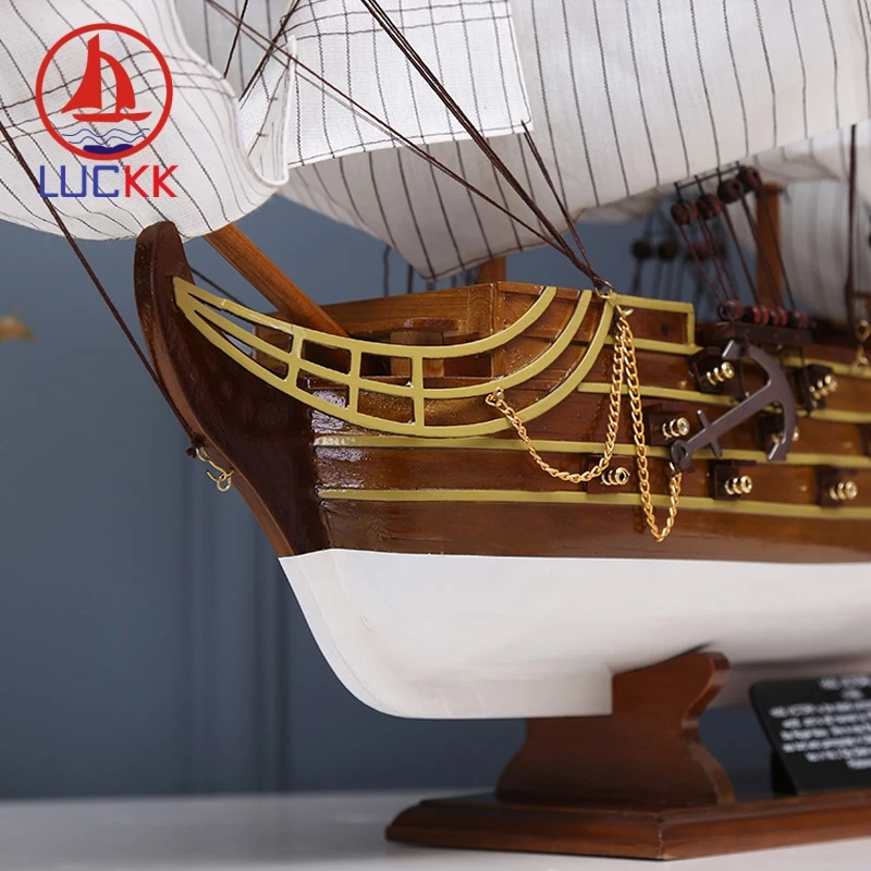 LUCKK 75 см HMS VICTORY 1765 деревянные модели кораблей парусная лодка строительные