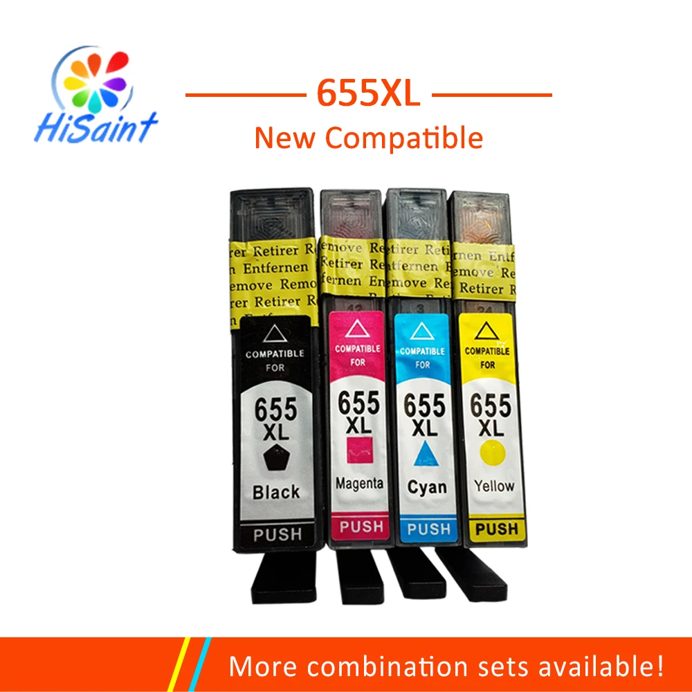 Чернила для принтера HP 655 чернильные картриджи deskjet 3525 4615 4625 CZ109AE CZ110AE CZ111AE CA112AE|hp ink