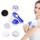 Электрический вибрирующий массажер для похудения, Электрический шейный массажер для ног, ног, спины, шеи, аппарат для снижения веса