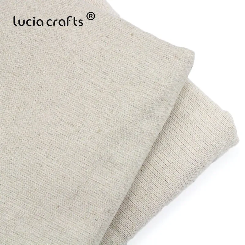 Распродажа Lucia crafts ткань сплошной цвет хлопок льняной ткани DIY одежды материалы