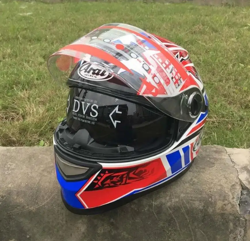 Горячая распродажа! мотоцикл шлем полный шлем arai мужской и женский рыцарь теплый всесезонный можно использовать цвет один мощный