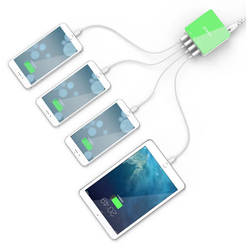 ORICO CSK 4U 4 Порты USB Desktop Зарядное устройство 5V2. 4A Max Выход интеллектуальная