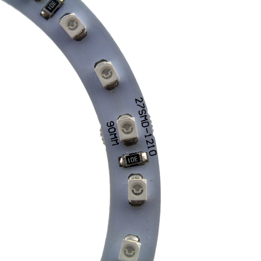 4 шт. (2 набора) 12V 1210 Светодиоды SMD Ангел глаз светодиодные Halo кольца 40 мм 50 60 70 80 90 100