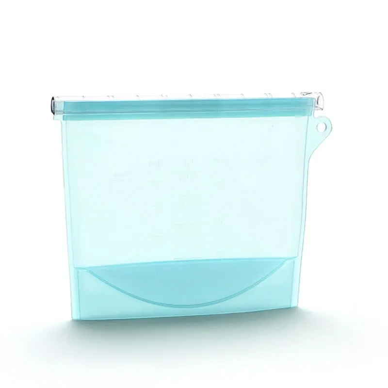Upspirit силиконовый Ziplock герметизирующий пакет Многоразовые Пакеты для хранения свежих продуктов крышка контейнер для хранения продуктов герметичная вакуумная обертка кухонные инструменты