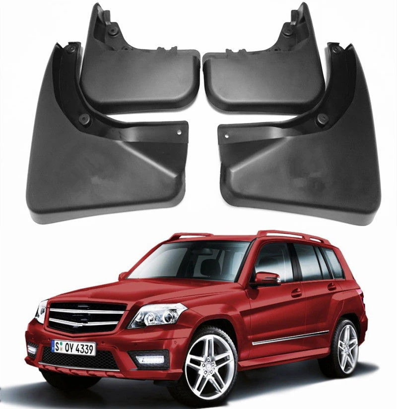 Автомобиль Всплеск брызговики для 08- Mercedes Benz GLK X204 280/300/350 крыло 4 шт./компл