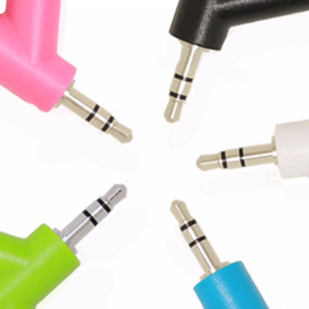 

Useful 3.5mm 4 Way Port Aux Audio Spliter Multi Headphone Earphone Adapter Converter 1 Male to 2 3 4 Female Color Random
