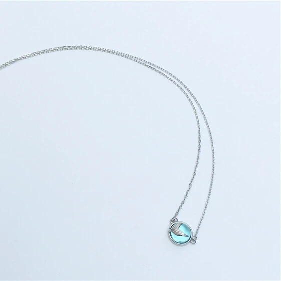 Luxury Trendy Silver Color Ball Necklaces Pendants For Women Long Chain Choker Necklace Collares Collar 2019 | Украшения и