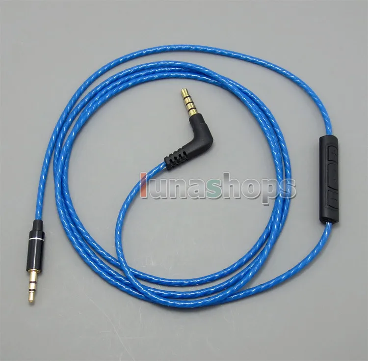 Штекерный кабель 3 5 мм 2 + пульт дистанционного управления для Sennheiser PXC450 PXC350 PC350 HD380