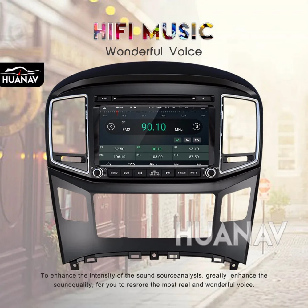 Автомобильный DVD плеер с GPS навигацией для Hyundai H1 Grand Starex Royale i800 2016 2017 Android 8 0/Android 7