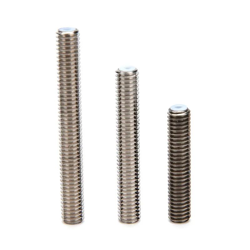 Горло сопла M6 X 30/40/50 для экструдера 3D принтера MK8|mk8 extruder nozzle throat|teflon throatthroat m6 |