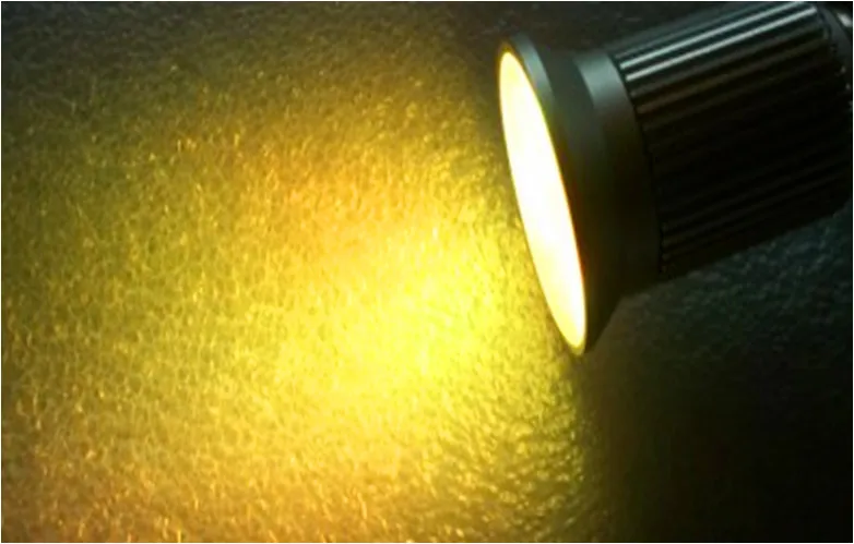 Светодиодный прожектор RGB 3*3 Вт вход DC12V с 4 проводами драйвер PWM внутри размер: D50 *