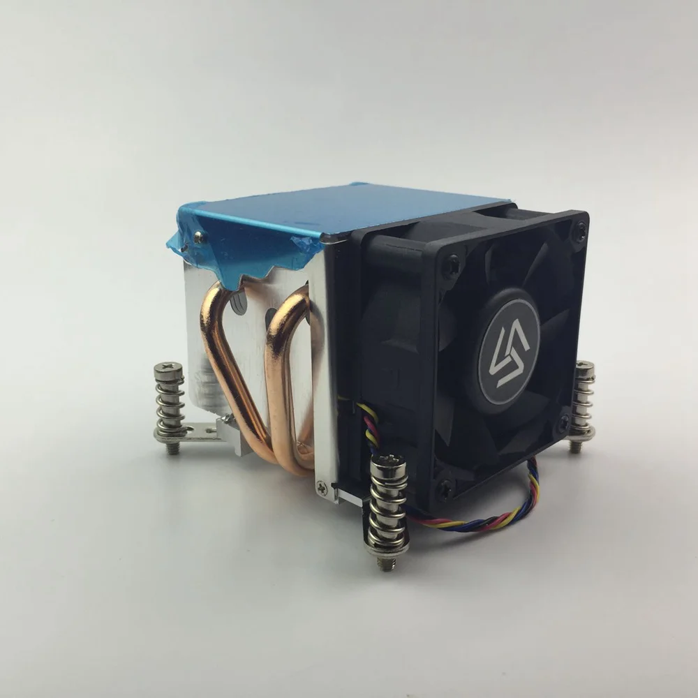 ALSEYE AS2011PCA6B-001 LGA 2011 Сервер Кулер Тепловой трубы Меди и алюминий с Двойной шариковый