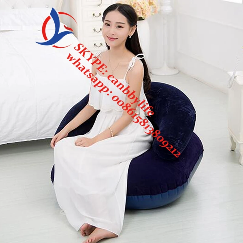 Синий/красный 36 &quotодин человек стекались подлокотник стул + один надувной удар