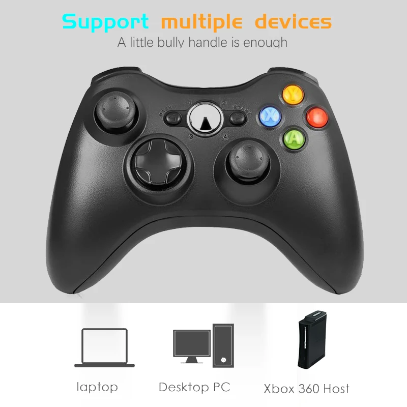 2 4G беспроводной геймпад для Xbox 360 контроллер Manette Xbox360 Microsoft игровой джойстик ПК