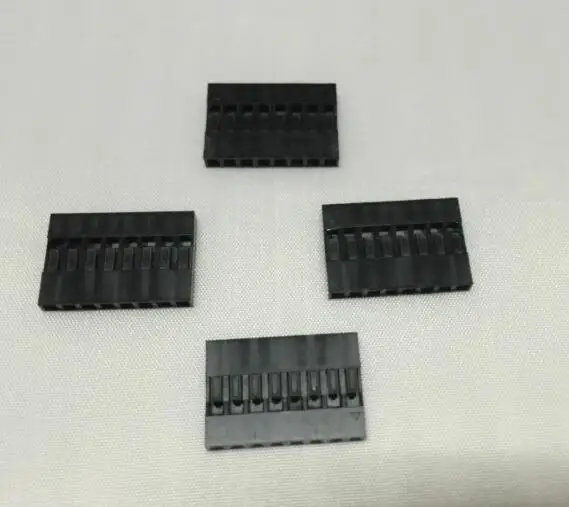 Пластиковый корпус Dupont разъем 8Pin для перемычки проводов 100 шт. 2 54 мм Шаг 8P|wire connector