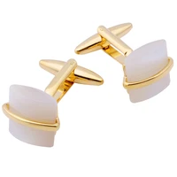 hawson natural stone cufflinks for men fashion square french shirts cuff button designed for wedding office meeting