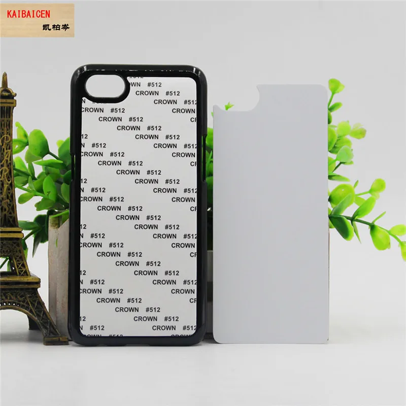 Для OPPO A1K 2D Сублимация Жесткий ПК Пластиковый пустой корпус чехол с алюминиевым листом Gule