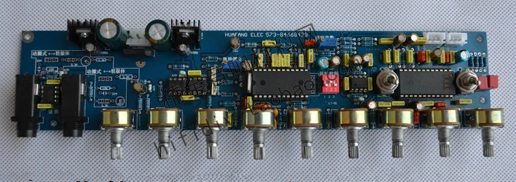 NE5532 + M65831 LM4610 интегрированная плата DIY усилитель лихорадки караоке tone