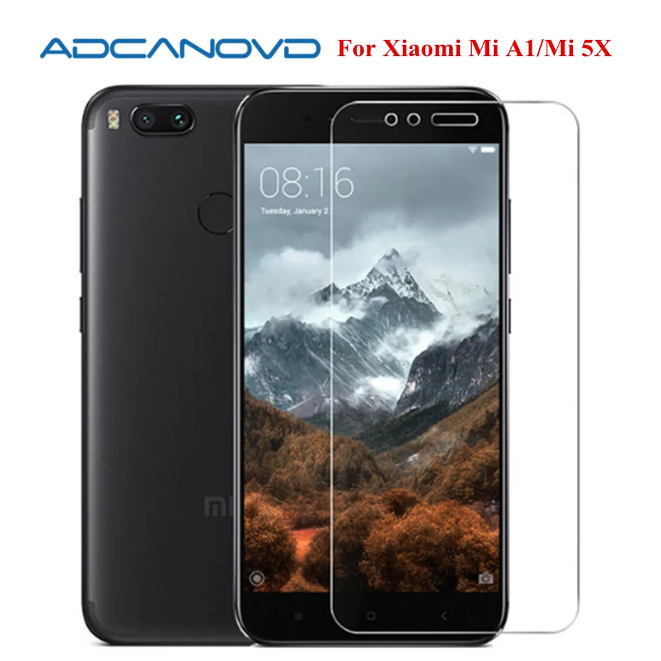 Закаленное стекло для Xiaomi mi A1 Защитная пленка экрана Mia1 Mi5X 5x защитная 5 дюймов |