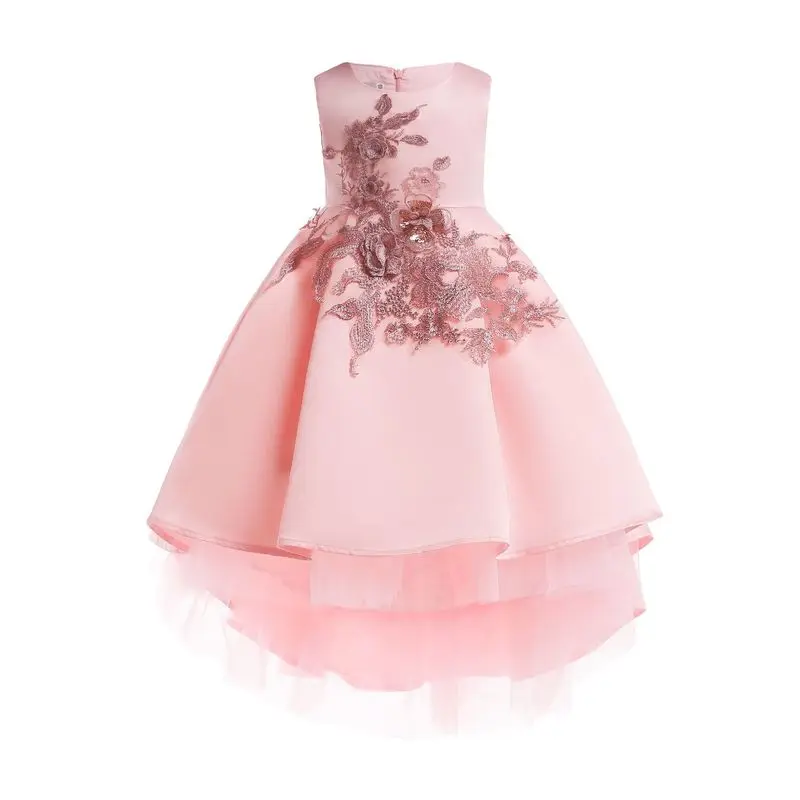 

Baby Embroidered Formal Princess Dress for Girl Elegant Birthday Party Dress Girl Dress Baby Girl Christmas Clothes 2-10 Years