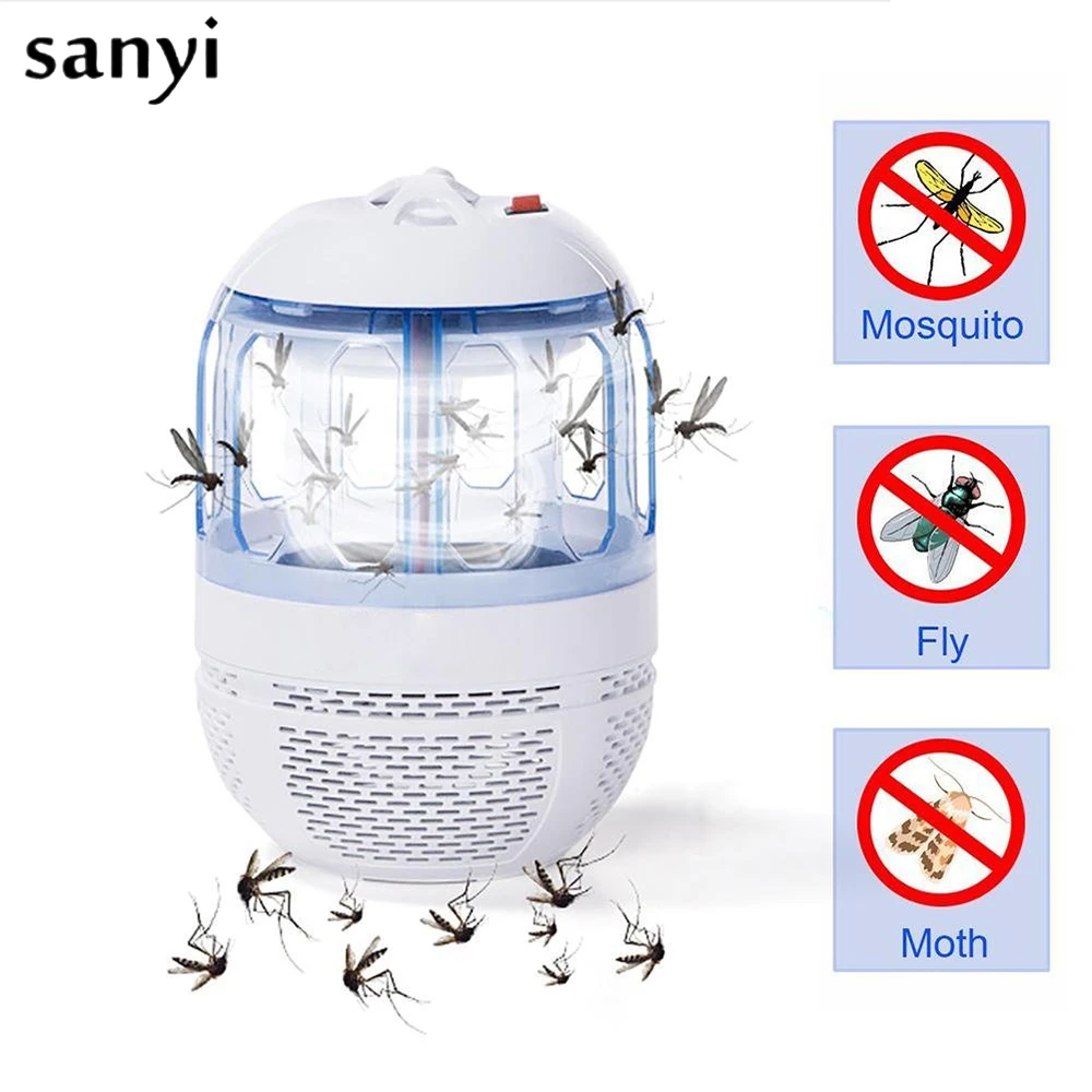 Москитный убийца USB Электрический москитный лампа фотокатализатор бесшумный