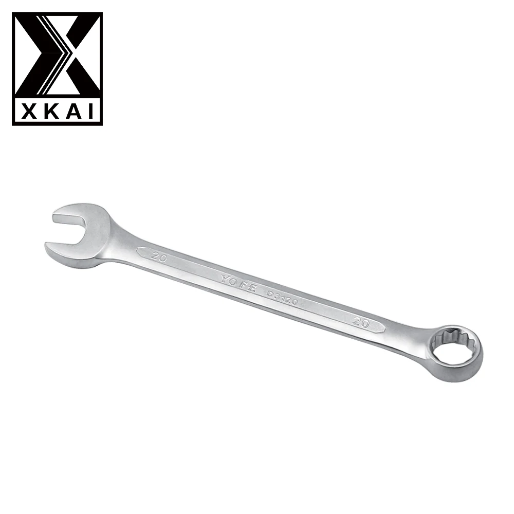 Xkai 20 мм Комбинации Box Open End вогнутой ребра инструмент ключ высокое качество