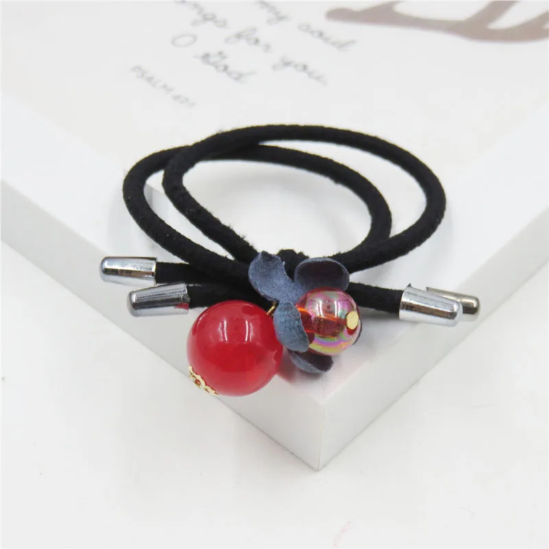 1 шт. эластичные повязки для волос с шариками и цветами девочек богемная повязка