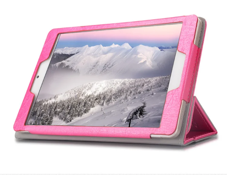 Новейший ультра тонкий чехол для Teclast P80 pro " планшетный ПК Модный чехол для Teclast P80 Pro защитный Чехол+ пленка для экрана подарки - Цвет: style 2 rose red