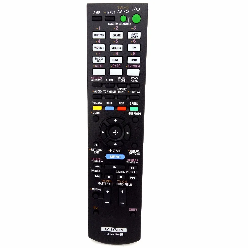 (2 шт./лот) новая Замена для SONY RM AAU106 AV системы дистанционного управления STR DH730 DH830