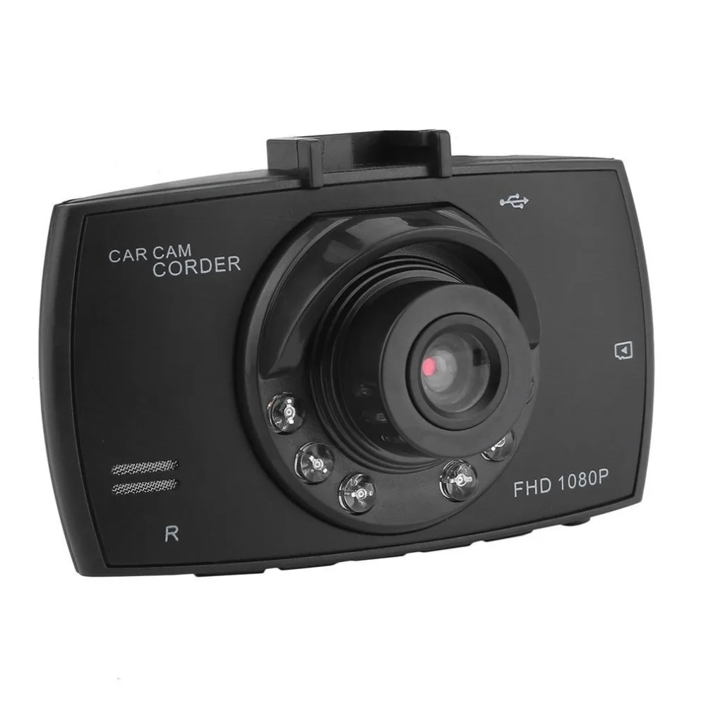 Видеорегистратор 1080P FHD DVR Автомобильный регистратор с ЖК-экраном 170 широкоугольный g-сенсор ночного видения, обнаружение движения