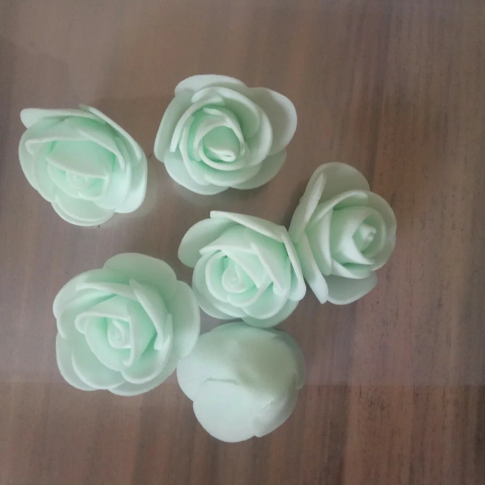 20 шт./Искусственная мини головка розы из пенополиэтилена украшение для дома и