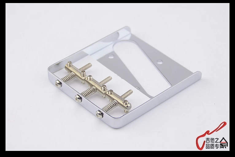 1 комплект винтажный мост для электрогитары 62 типа с резьбовыми седлами хром (#1245)