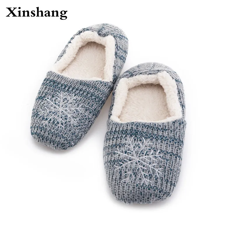 2017 Для женщин зимние теплые Фул женские домашние тапочки из хлопка овечьей кожи
