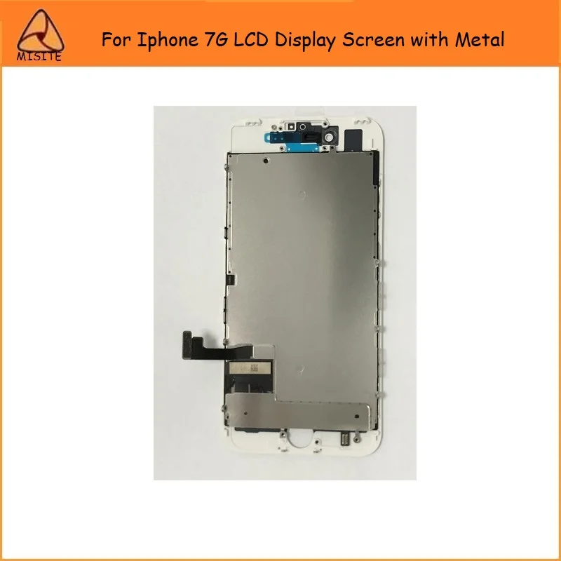 

2Pcs/lot Tested for apple iphone 7 LCD display Screen for iphone 7/7G LCD Touch Screen Digitizer Assembly with Metal Repair Part