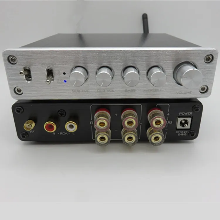 Bluetooth 4 0 HIFI TPA3116 5.1-канальные стерео цифровые аудио усилители 2*50 Вт + 2 1 бас сабвуфер