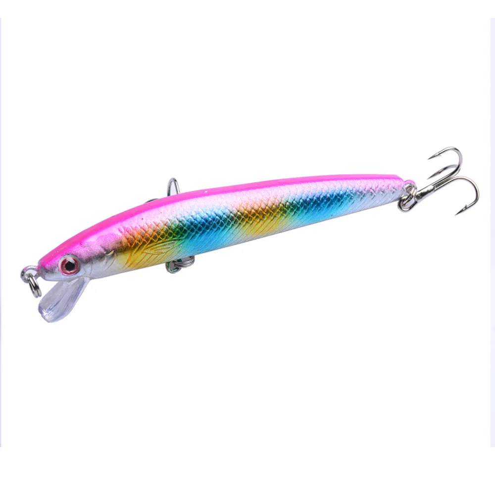 1PCS Hot Model Fishing Lure Minnow Hard Bait 9.5cm 9g Crankbait Wobblers Jerkbait Peche Bass Trolling Artificial ZH005 | Спорт и