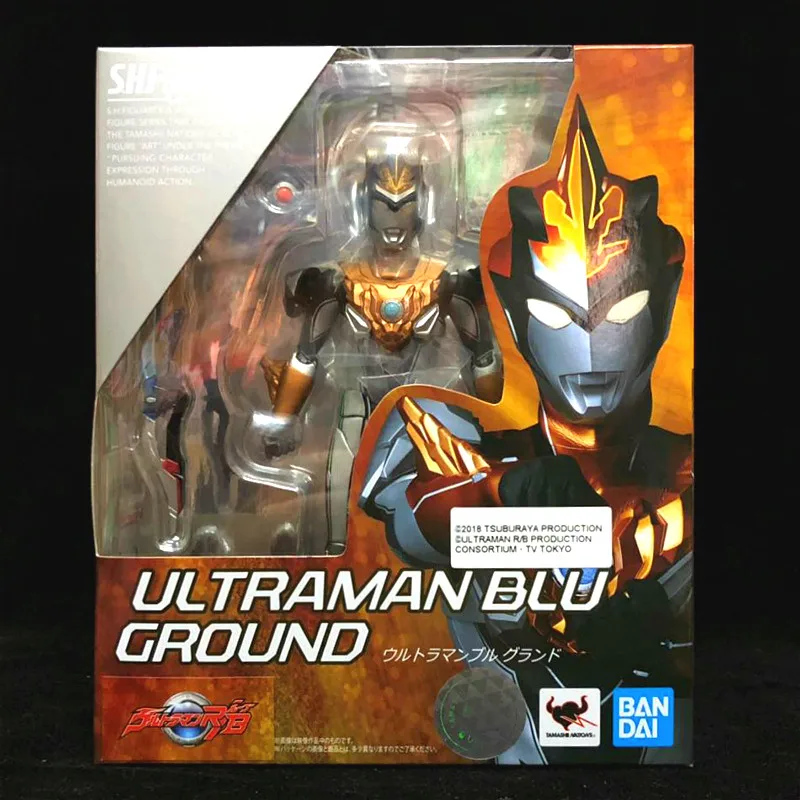 PrettyAngel-подлинный BANDAI духи тамаши страны S.H. Фигуртс SHF ULTRAMAN R/B Ultraman Blu Земляная
