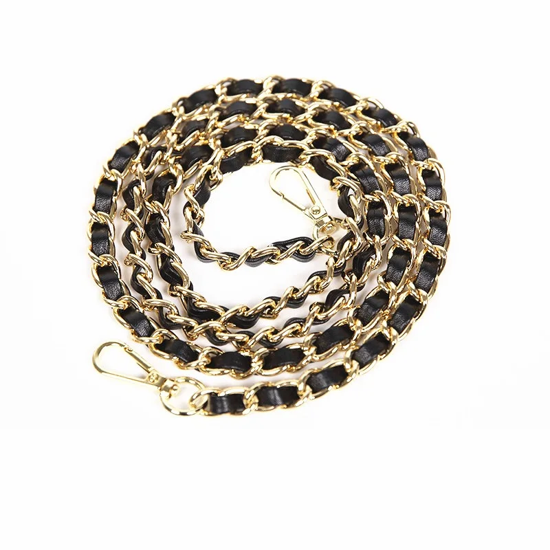 

Free shipping handles and shoulder straps leather handle for bag purse metal chain for handbag straps replacement parts