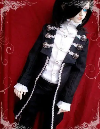 [Wamami] 510# черный костюм Дианы Принс/наряд 1/3 SD DZ BJD мальчик Dollfie