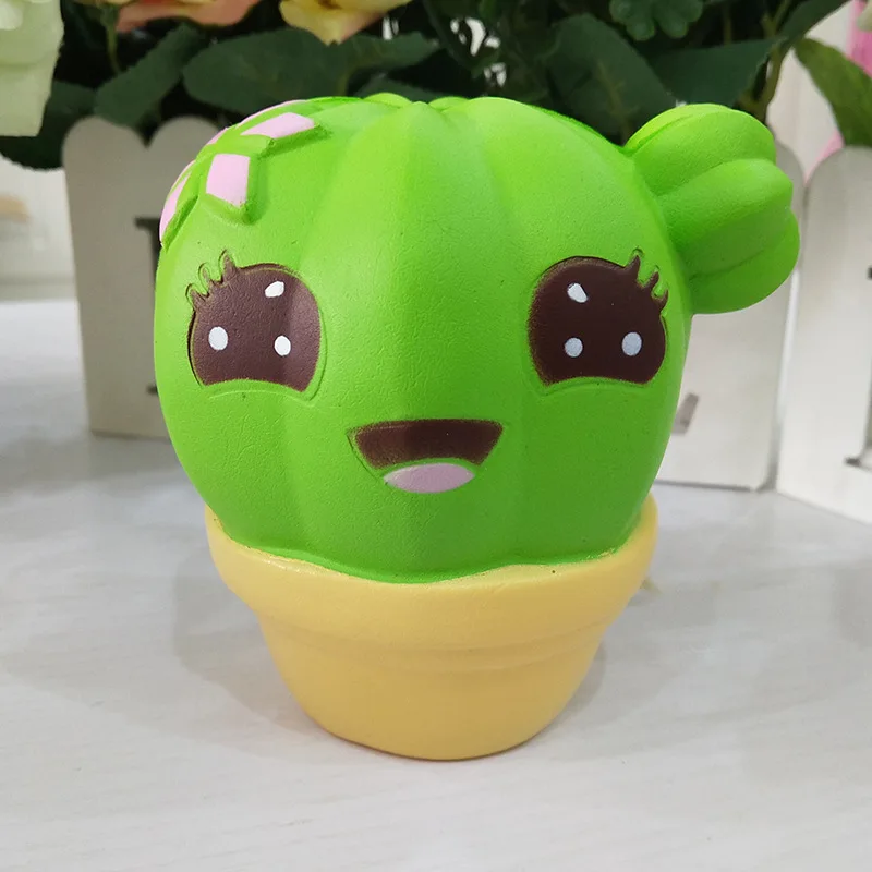 Сжимаемые Арбузные антистрессовые игрушки Kawaii Squishe медленно поднимающиеся